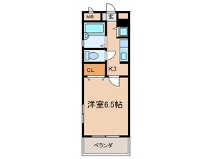 エクレール中井の物件間取画像